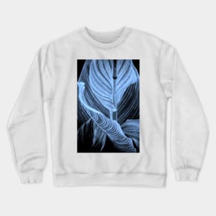 Canna In Blue Crewneck Sweatshirt